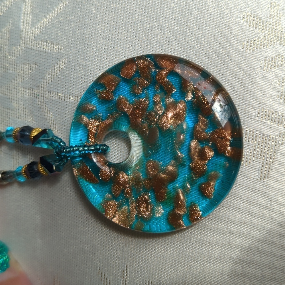 Glass Statement Necklace